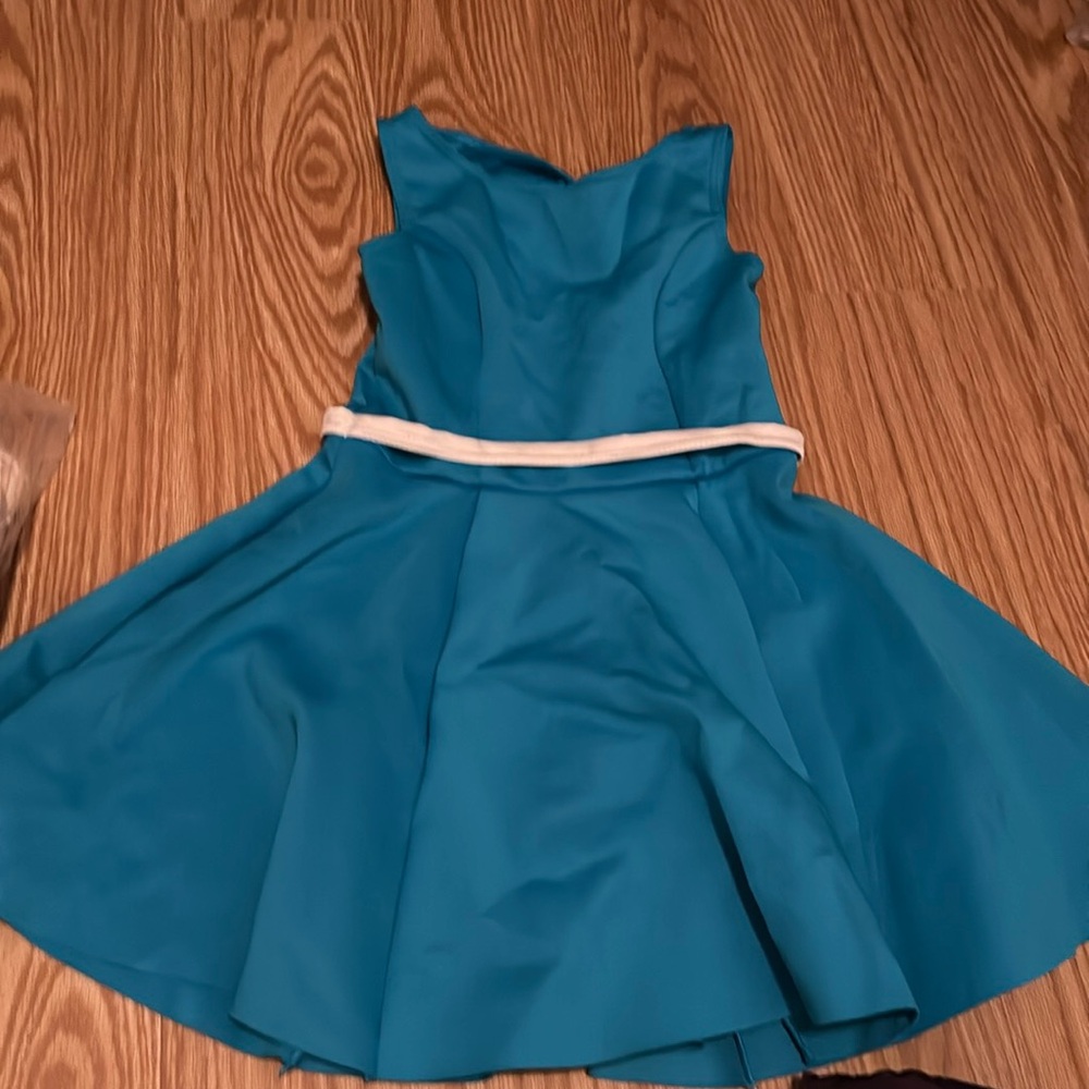 Girls blue dress